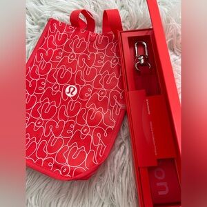 Lululemon Collective Pinnacle Membership Never Lost Keychain